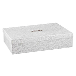 Чайный сервиз белого цвета из фарфора на 6 персон 15 предметов Floral Charm варинант исполнения - 2 | Loft Concept в Грозном