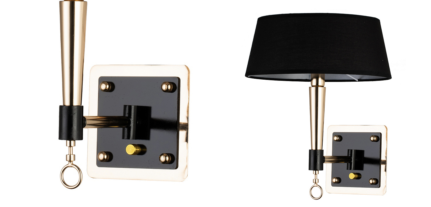 Бра Gilbert Sconce black Бра Gilbert Sconce black - Loft-Concept в Грозном