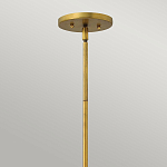 Подвесной светильник с матовым стеклянным коническим плафоном в современном стиле Hinkley варинант исполнения - 6 | Loft Concept в Грозном