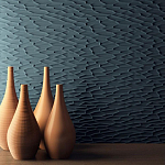 Гипсовая 3D Панель M-27 варинант исполнения - 1 | Loft Concept в Грозном