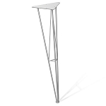 Стол обеденный с круглой столешницей из керамики на четырех ножках Sand Ceramics варинант исполнения - 5 | Loft Concept в Грозном