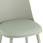 Стул из пластика с мягким сиденьем Froggy варинант исполнения - 6 | Loft Concept в Грозном