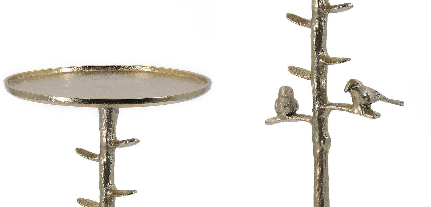 Приставной стол Piaf Gold Drinks Table Приставной стол Piaf Gold Drinks Table - Loft-Concept в Грозном
