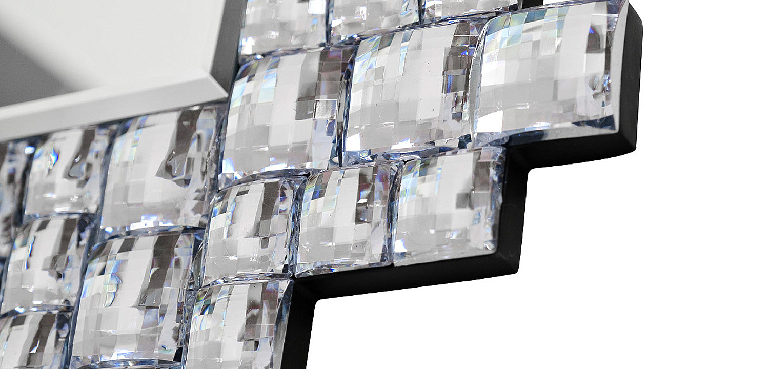 Зеркало Lasre Glitter Squares Mirror Зеркало Lasre Glitter Squares Mirror - Loft-Concept в Грозном