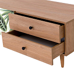 Длинная ТВ-тумба с принтом на ящиках Elise TV Stand варинант исполнения - 4 | Loft Concept в Грозном