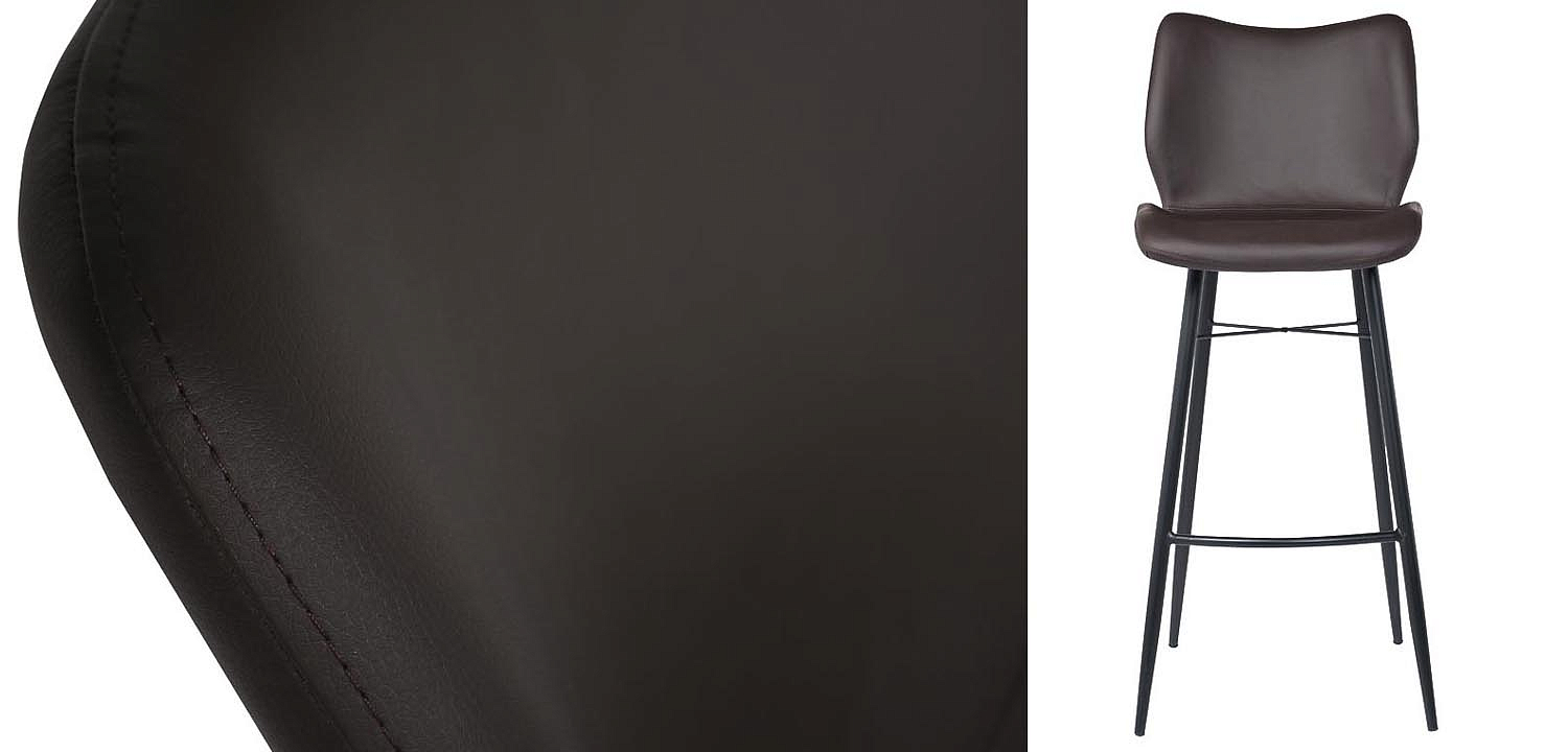 Барный стул Herald Eco Leather Bar Stool Барный стул Herald Eco Leather Bar Stool - Loft-Concept в Грозном