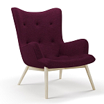 Мебельная ткань Шенилл фиолетовый цвет 138 см T4-27 варинант исполнения - 5 | Loft Concept в Грозном