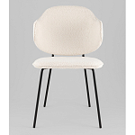 Стул Bellamy букле молочный варинант исполнения - 4 | Loft Concept в Грозном