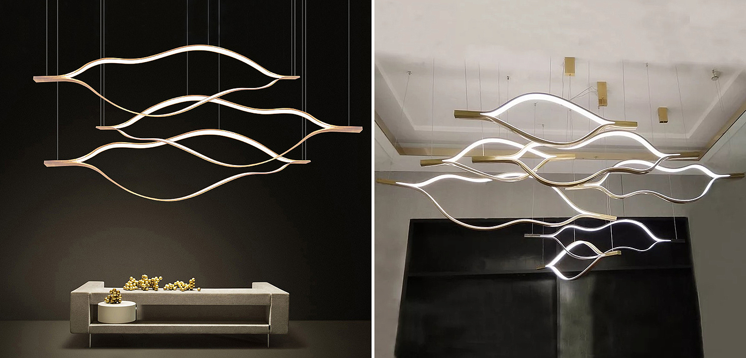 Люстра Tape Light Henge Люстра Tape Light Henge - Loft-Concept в Грозном