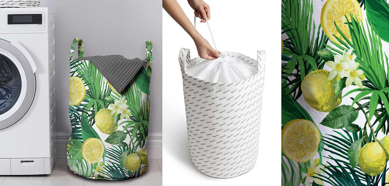 Корзина Tropical Lemons Basket Корзина Tropical Lemons Basket - Loft-Concept в Грозном