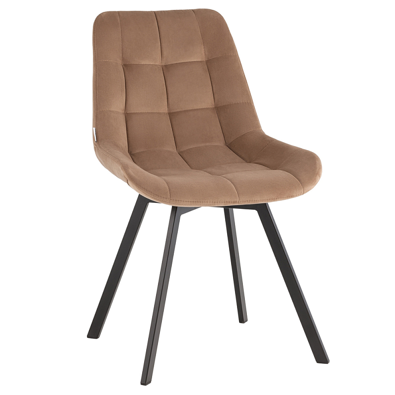 Вращающийся обеденный стул Nancy Chair Коричневый Черный в Грозном | Loft Concept 