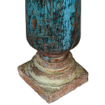Антикварная колонна из массива тика Unique Indian Antique Column варинант исполнения - 3 | Loft Concept в Грозном