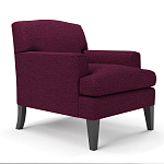 Мебельная ткань Шенилл фиолетовый цвет 138 см T4-27 варинант исполнения - 3 | Loft Concept в Грозном