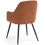 Кресло обеденное на металлических ножках Mazzi Chair варинант исполнения - 11 | Loft Concept в Грозном