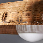 Люстра круглая из ротанга Long Lasting Chandelier варинант исполнения - 3 | Loft Concept в Грозном