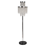 Торшер Хром с каскадом сияющих кристаллов Shining Waterfall варинант исполнения - 1 | Loft Concept в Грозном