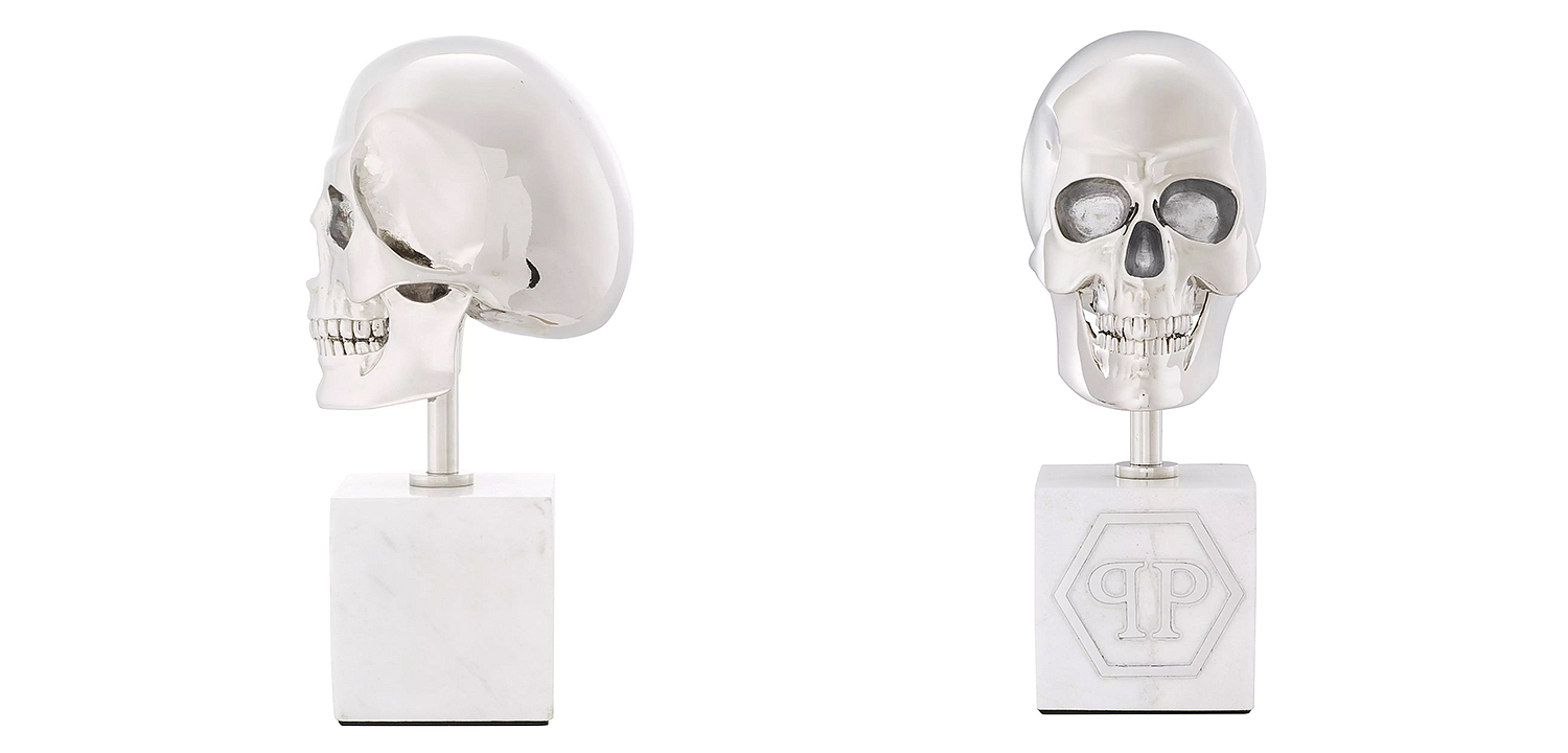 Статуэтка Philipp Plein Platinum Skull S Статуэтка Philipp Plein Platinum Skull S - Loft-Concept в Грозном