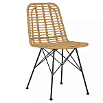 Стул с ротанговым плетением Wicker Stool без подлокотников варинант исполнения - 6 | Loft Concept в Грозном