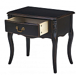 Тумба прикроватная из массива березы с ящиком и состаренным эффектом Vintage варинант исполнения - 3 | Loft Concept в Грозном