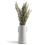 Ваза Serené Ceramic Vase Белая варинант исполнения - 3 | Loft Concept в Грозном