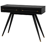 Консоль с 2-мя ящиками Idoya Black Console варинант исполнения - 1 | Loft Concept в Грозном