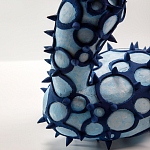 Экзотический синий фрукт статуэтка для интерьераTropical Fruit Pandora 8 варинант исполнения - 2 | Loft Concept в Грозном