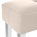 Мягкий пуф на белых ножках Winton Pouf варинант исполнения - 13 | Loft Concept в Грозном