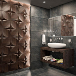 Гипсовая 3D панель с принтографией PM-22 варинант исполнения - 2 | Loft Concept в Грозном