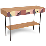 Консоль с принтом на ящиках Elise Console Table варинант исполнения - 16 | Loft Concept в Грозном