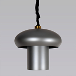 Подвесной светильник с серым металлическим плафоном Capability варинант исполнения - 1 | Loft Concept в Грозном
