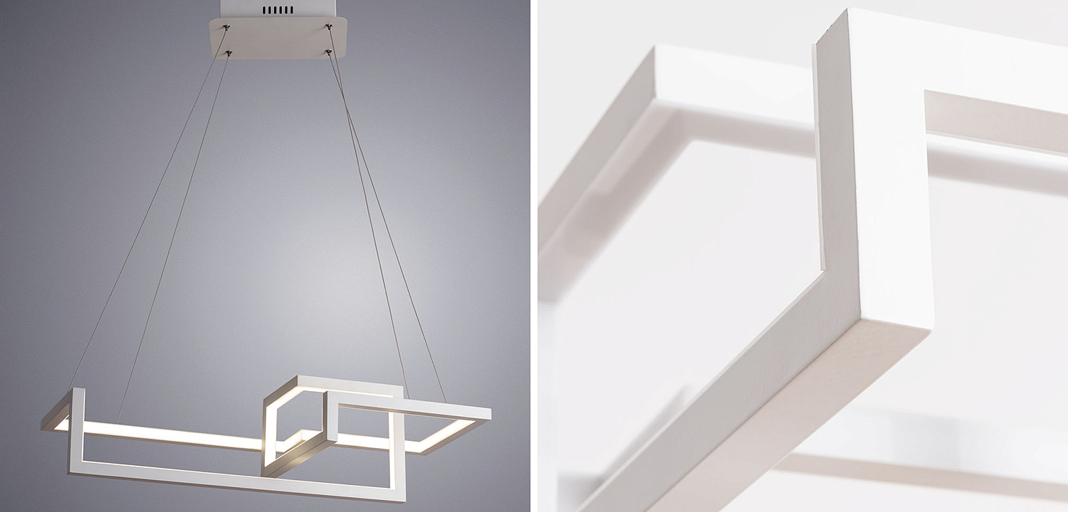 Люстра Esther Geometric White Chandelier I Люстра Esther Geometric White Chandelier I - Loft-Concept в Грозном