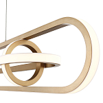 Подвесной светильник с вытянутой овальной формой Eurofase варинант исполнения - 8 | Loft Concept в Грозном