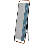 Напольное зеркало Copper Black Functional Mirror варинант исполнения - 2 | Loft Concept в Грозном