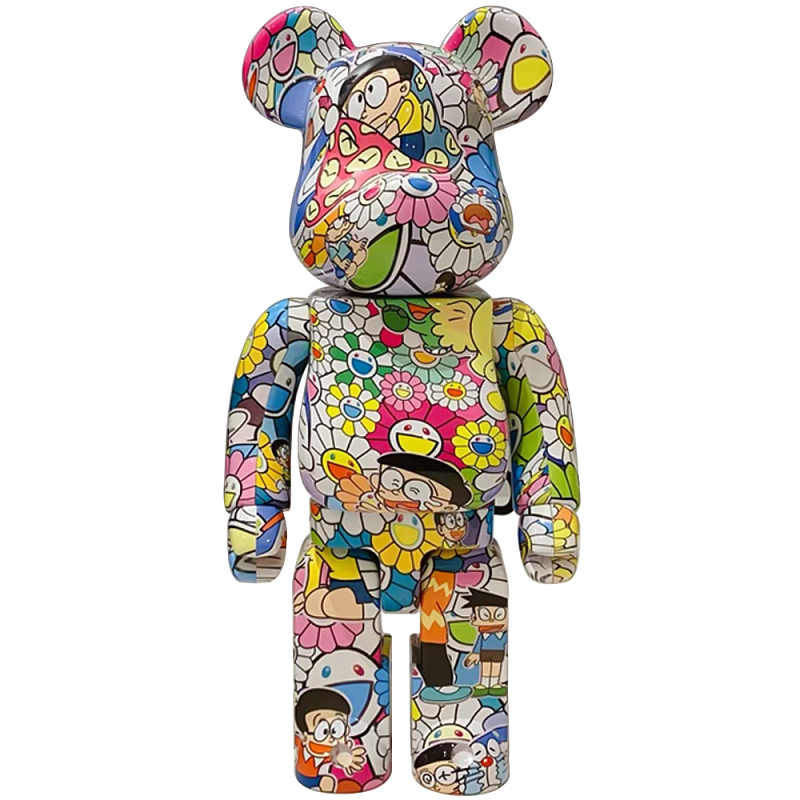 Статуэтка Bearbrick Takashi Murakami Мульти Статуэтка Bearbrick Takashi Murakami Мульти в Грозном | Loft Concept
