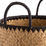 Плетеная корзина для белья с ручками Nyimbo Wicker Basket варинант исполнения - 3 | Loft Concept в Грозном