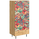 Шкаф с принтом Dominoes варинант исполнения - 1 | Loft Concept в Грозном