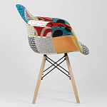 Стул с обивкой в стиле Patchwork варинант исполнения - 3 | Loft Concept в Грозном