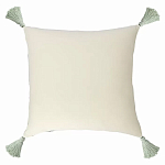 Подушка с цветочным принтом и кисточками Blooming Elegance Daisy варинант исполнения - 4 | Loft Concept в Грозном