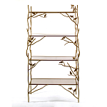 Стеллаж металлический с птичками Primavera варинант исполнения - 1 | Loft Concept в Грозном