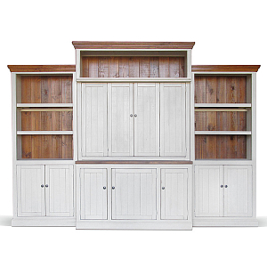 Шкаф-стеллаж Venanzo Provence HARMONIE Weathered White