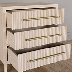 Комод Primo с 3 выдвижными ящиками Светлый дуб варинант исполнения - 6 | Loft Concept в Грозном