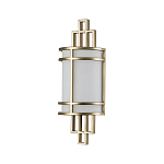 Бра с геометрическим каркасом и матовым белым цилиндрическим плафоном Feiss варинант исполнения - 1 | Loft Concept в Грозном