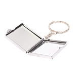 Зеркало брелок складное двухстороннее из натурального камня Серафинит Stone Mirrors варинант исполнения - 7 | Loft Concept в Грозном