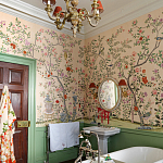 Обои ручная роспись Houghton Edo Blush варинант исполнения - 3 | Loft Concept в Грозном