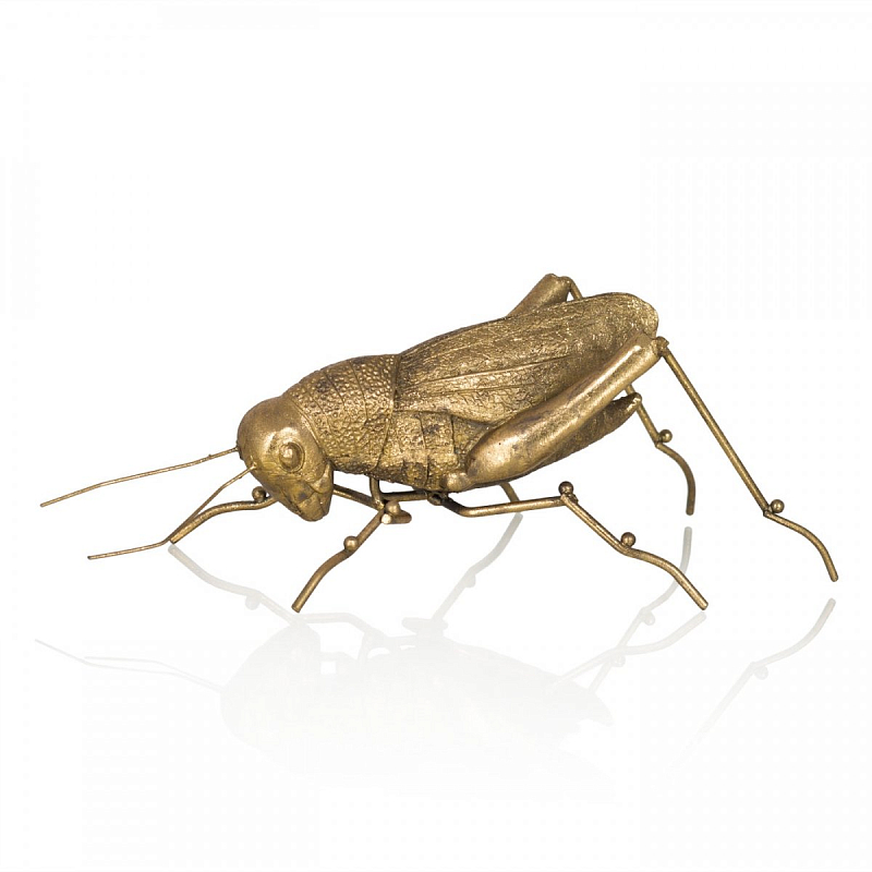 Декоративная фигурка кузнечика Grasshopper Золотой Декоративная фигурка кузнечика Grasshopper Золотой в Грозном | Loft Concept