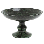 Фруктовница большая из натурального камня Змеевик Шабровский Natural Stone Fruit Bowls варинант исполнения - 1 | Loft Concept в Грозном