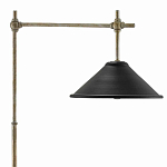 Торшер с черным абажуром в форме конуса Сoncord варинант исполнения - 1 | Loft Concept в Грозном