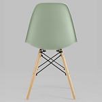 Пластиковый стул на ножках из массива бука Eames Mint варинант исполнения - 4 | Loft Concept в Грозном