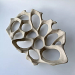 Блюдо «Бежевый коралл» варинант исполнения - 2 | Loft Concept в Грозном