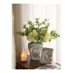 Ваза с зелеными цветочными и птичьими мотивами Vase Inspired by Nature варинант исполнения - 7 | Loft Concept в Грозном